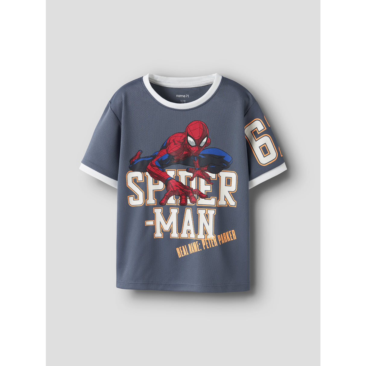 Name It Vintage Indigo Nmmanri Spider Nreg Ss Poly Top Mar