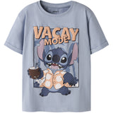 Name It Blue Fog Nmmantonio Stitch Ss Nreg Top Wdi