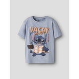Name It Blue Fog Nmmantonio Stitch Ss Nreg Top Wdi