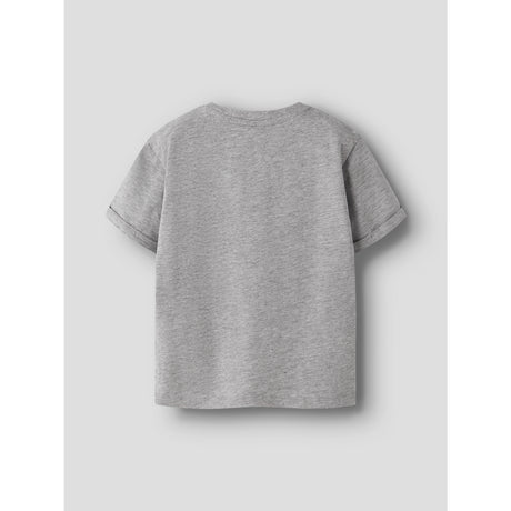 Name It Grey Melange Nmmalik Tonka Ss Nreg Top Cplg