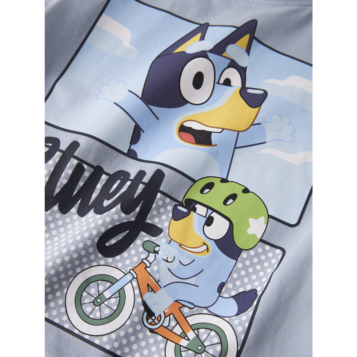 Name It Blue Fog Nmmmalih Bluey Nreg Ss Top Sky