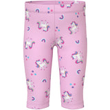 Name It Pirouette Unicorn Nmfvivian Aop Capri Leggings