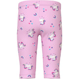 Name It Pirouette Unicorn Nmfvivian Aop Capri Leggings