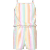 Name It Bright White Cool Stripe Nmfvigga Strap Suit