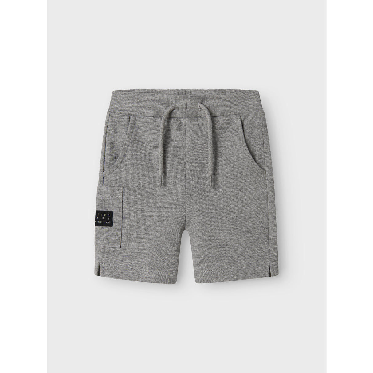 Name It Grey Melange Nmmvivasse Long Swe Shorts Unb