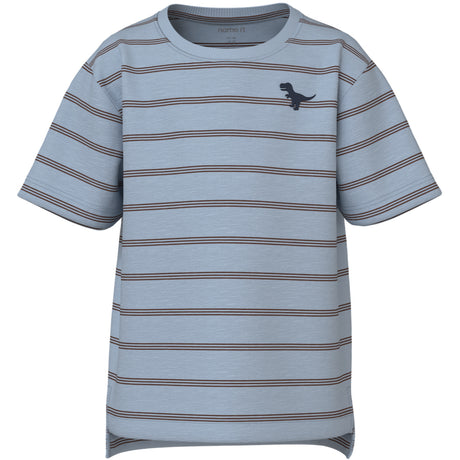 Name It Blue Fog Chestnut Nmmvoby Ss Nreg Top