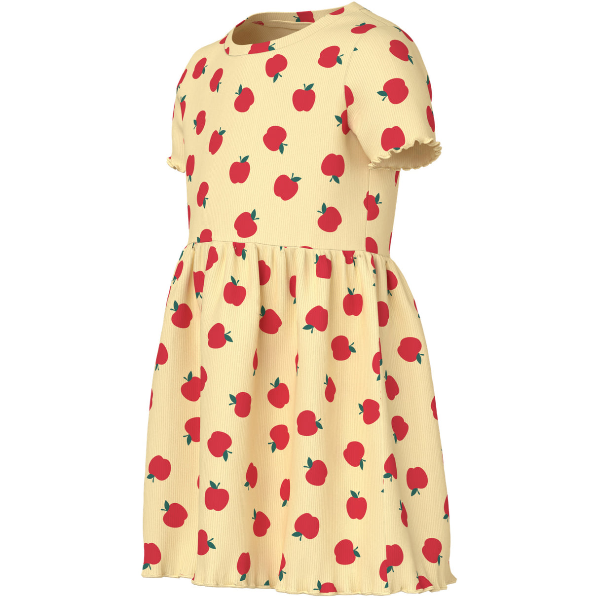 Name It Double Cream Apples Nmfvemma Ss Aop Dress