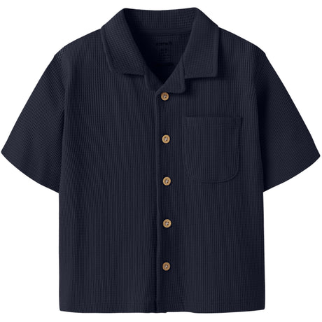 Name It Navy Blazer Nmmharve Ss Nreg Shirt