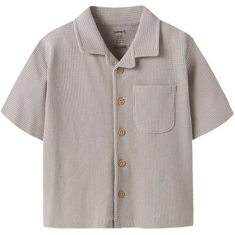Name It Chateau Gray Nmmharve Ss Nreg Shirt