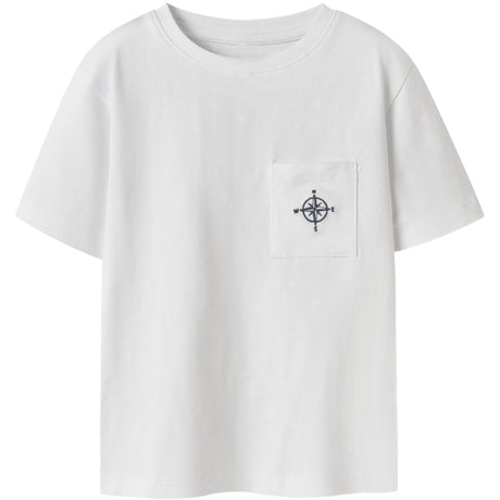 Name It Bright White Nmmheath Ss Nreg Top
