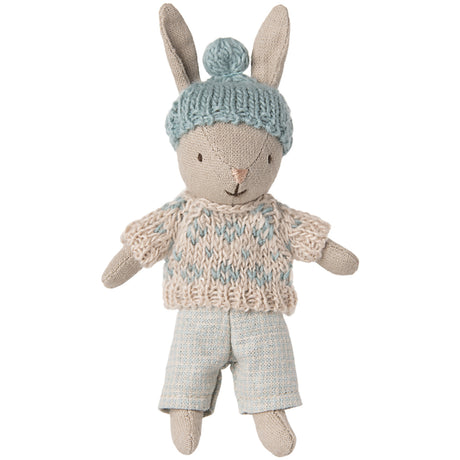Maileg Vinter Hare, Micro - Sand - Mint