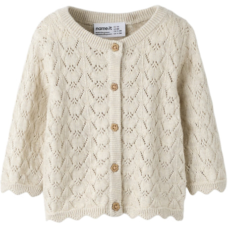 Name It Peyote Melange Nbfharriet Ls Knit Card