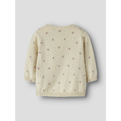 Name It Almond Milk Nbfhide Ls Knit Card