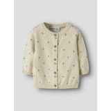 Name It Almond Milk Nbfhide Ls Knit Card