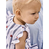 Name It Purple Impression Nbfjelena Ss Dress