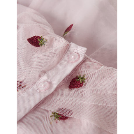 Name It Cradle Pink Strawberries Nbfjulianna Tulle Spencer