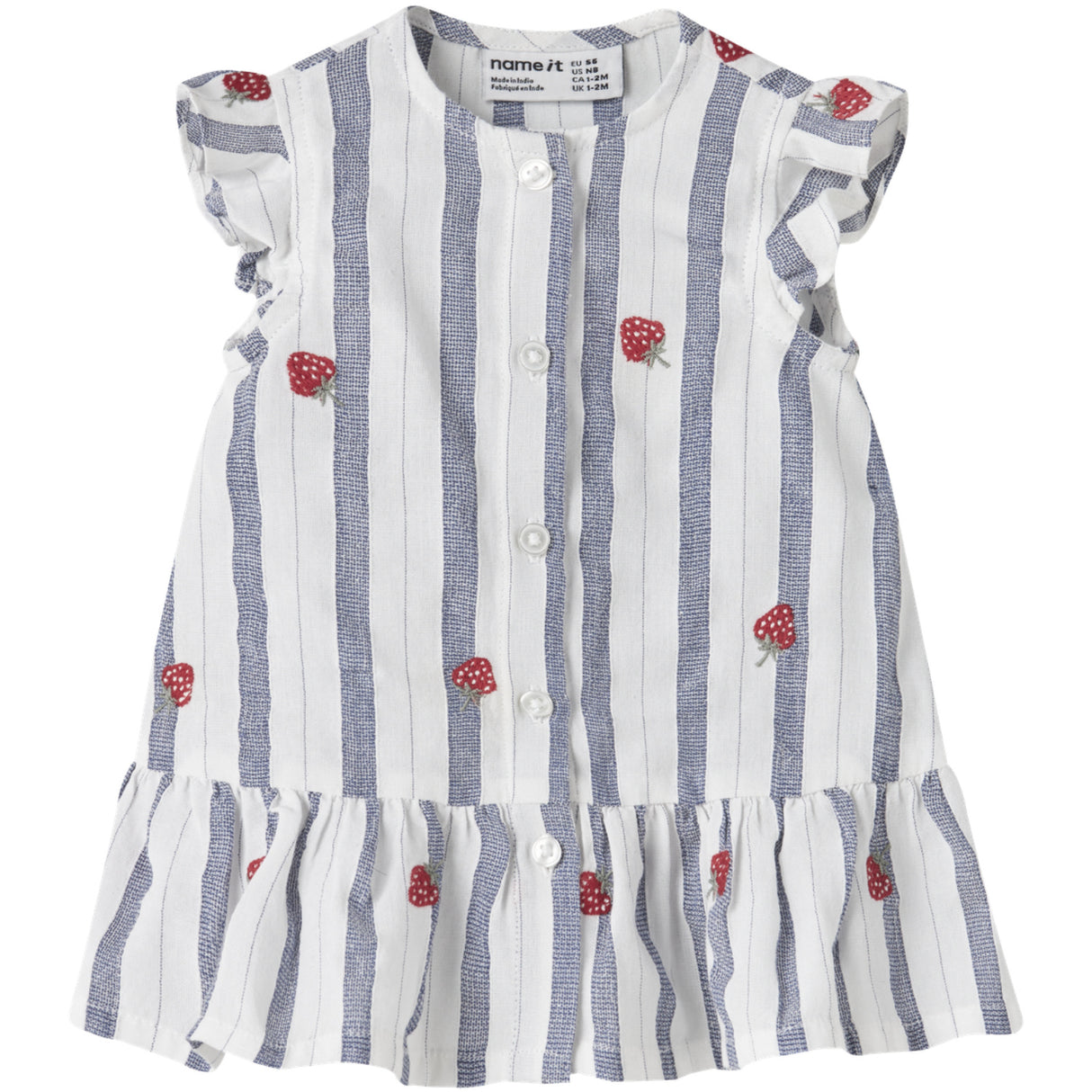 Name It Purple Impression Nbfjelena Ss Dress