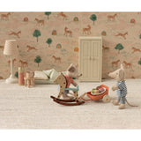 Maileg Vintage Gulvlampe, Mus - Sand