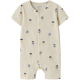 Name It Almond Milk Nbmjerome Ss Sunsuit