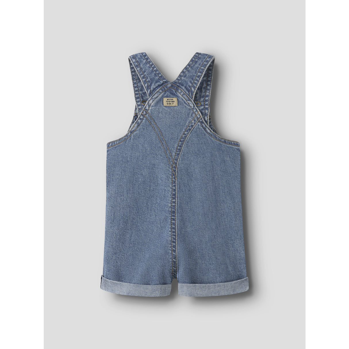 Name It Medium Blue Denim Nbmlou Dnm Shorts Overall 3400-Li H
