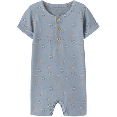 Name It Blue Fog Nbmhop Ss Sunsuit