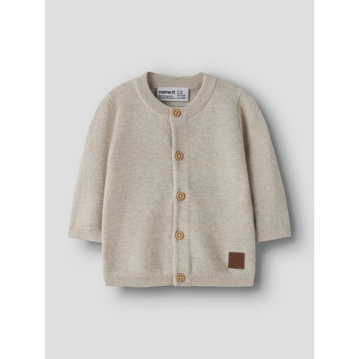 Name It Peyote Melange Nbmjeffrey Ls Knit Card