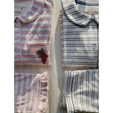 Konges Sløjd Indigo Butter Stripe Pio Set Gots