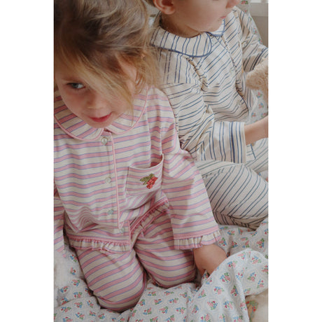 Konges Sløjd Lolly Stripe Pio Frill Set Gots