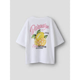 Name It Bright White Paradise Nkfhaima Ss Rlx Top Box