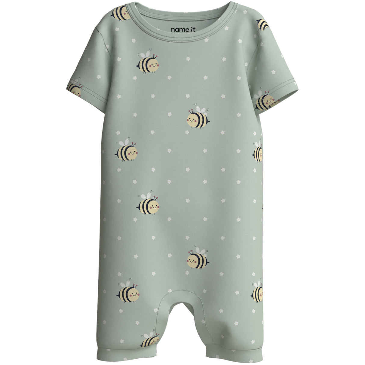 Name It Pale Aqua Bee Nbfvandora Sunsuit Box