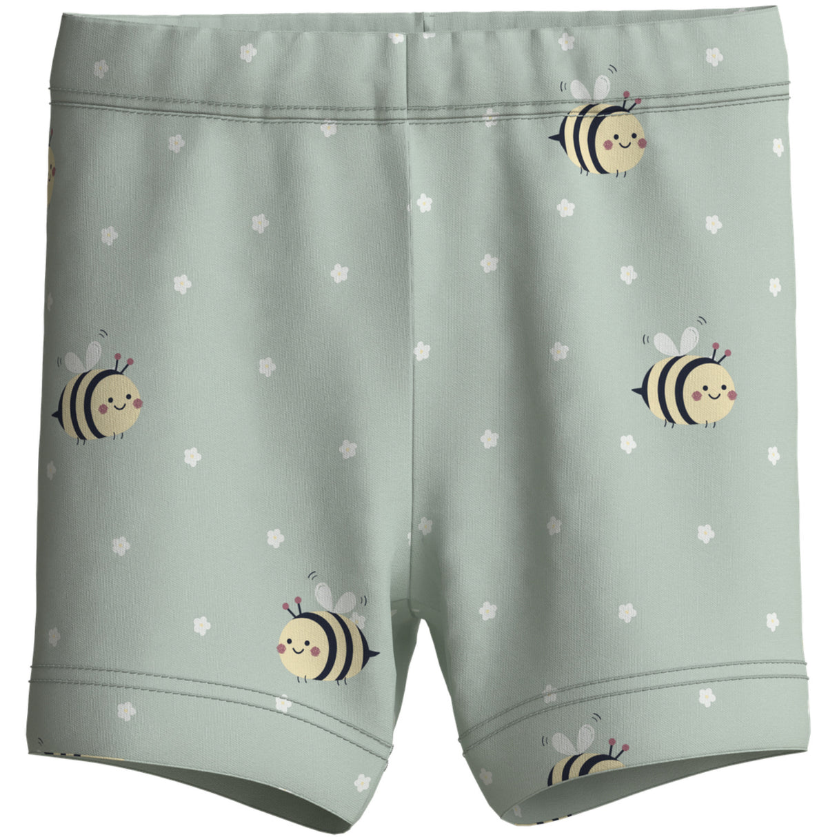 Name It Pale Aqua Bee Nbfvandora Biker Shorts Box