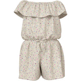 Name It Almond Milk Cute Flowers Nkfvinaya Ss Playsuit Fffff Noos