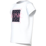 Name It Bright White Florals Nkfvigea Capsl Top