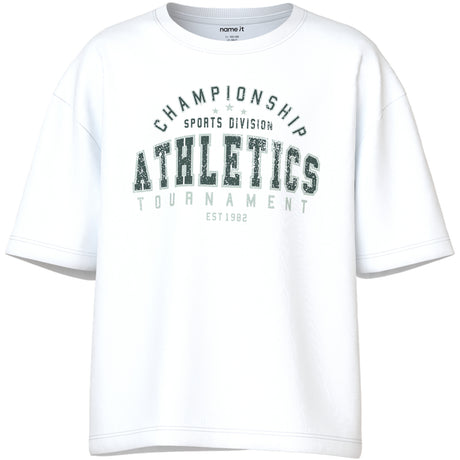 Name It Bright White Championship Nkmvalix Ss Rlx Top