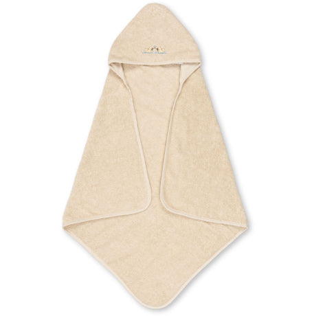 Konges Sløjd Antique White Figo Baby Towel GOTS