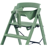 KAOS Mineral Green Klapp High Chair Recycled With KLAPP® Safety Rail & Tray Bundle