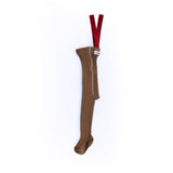 Silly Silas Acorn Brown With Maple Leaf Footed Tights Christmas Edition