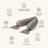 bbhugme Stone/Plum Pregnancy Pillow