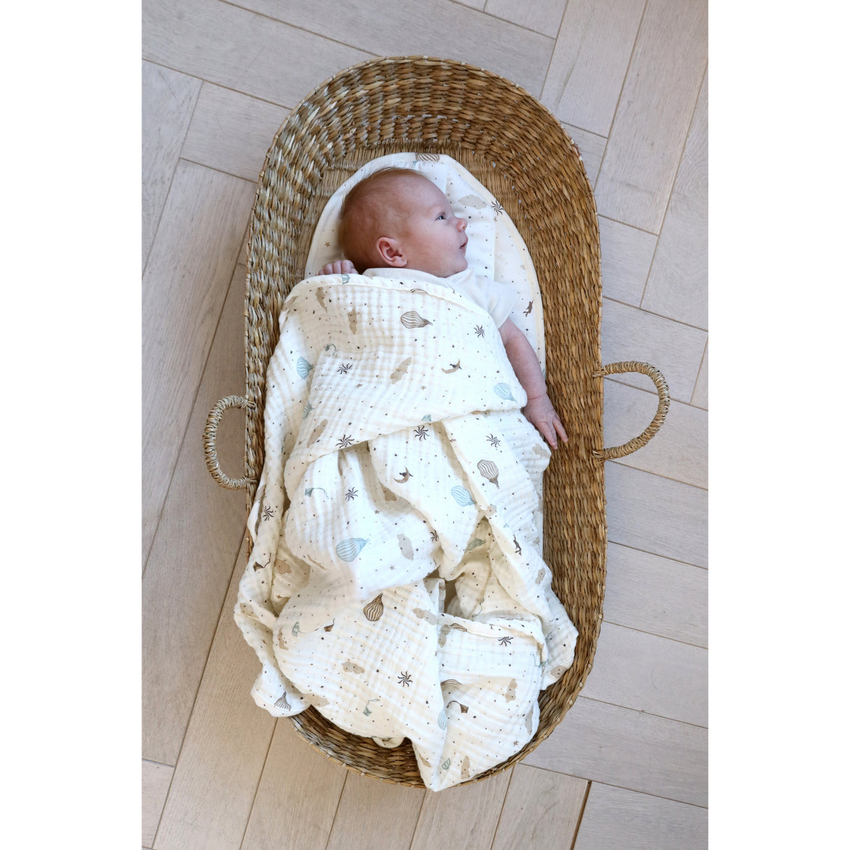 Cam Cam Copenhagen Dreamland Muslin Baby Blanket