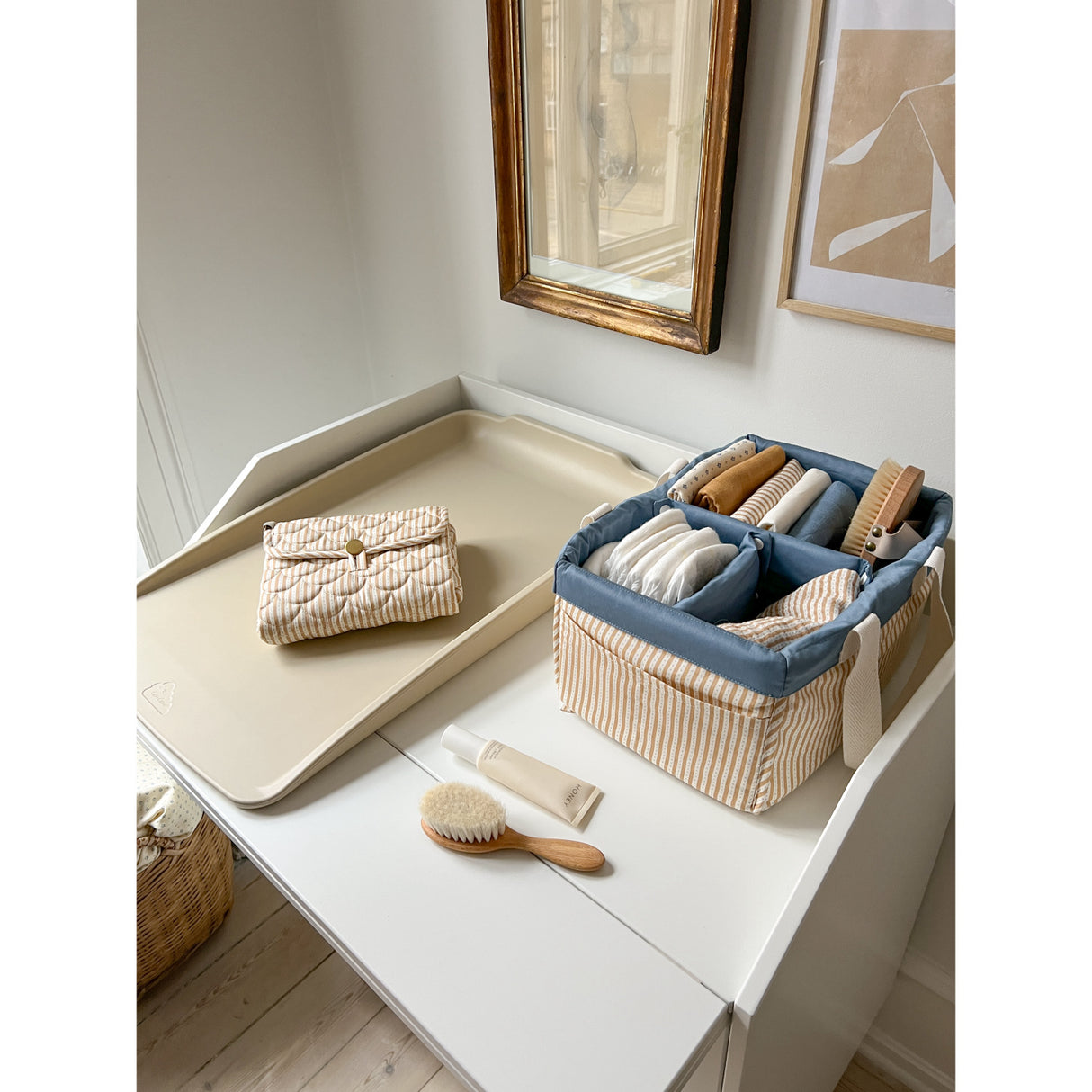 Cam Cam Copenhagen Light Sand Changing Pad PUR