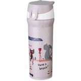 Koziol Organic Purple Grey Water Bottle 500Ml Stan 0,5 Trucks