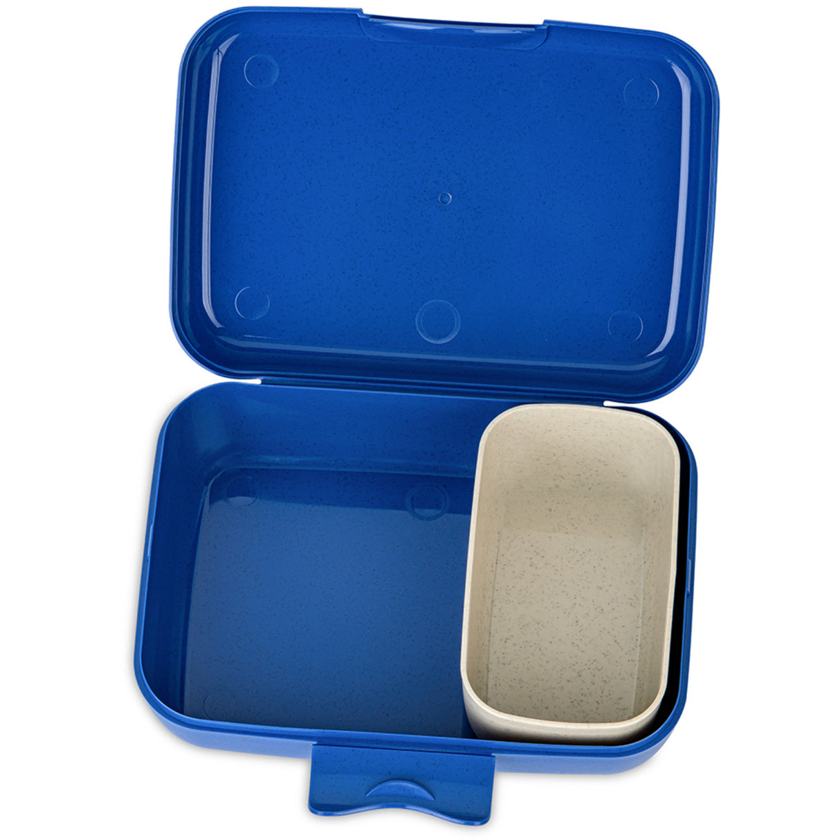 Koziol Organic Space Blue Lunch Box With Separation Bowl Candy L Space