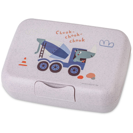 Koziol Organic Purple Grey Lunch Box With Separation Bowl Candy L Trucks