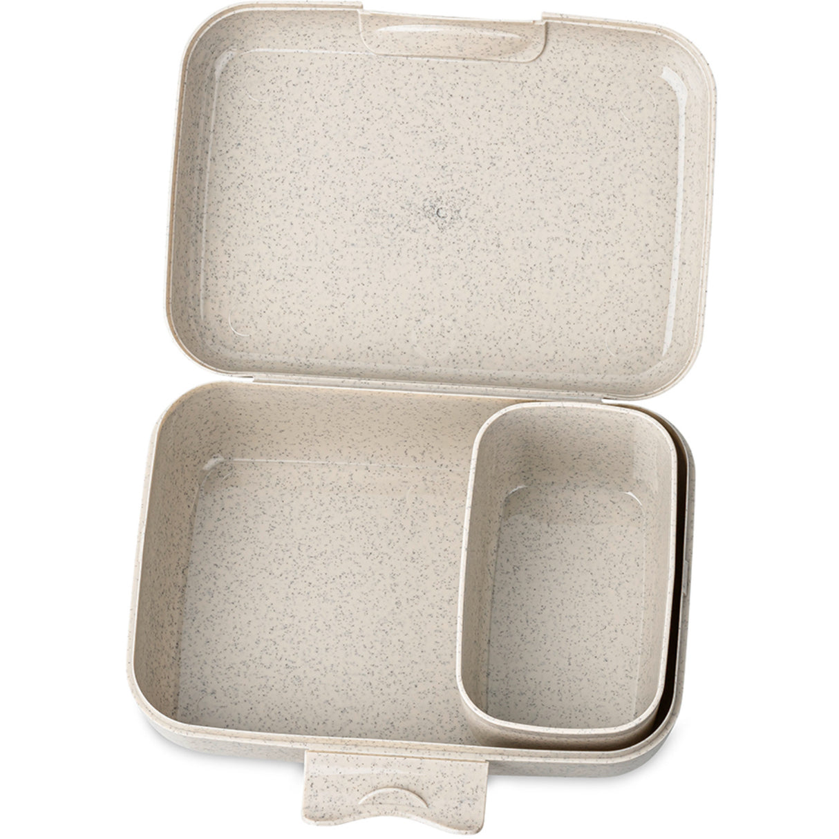 Koziol Organic Sand Lunch Box With Separation Bowl Candy L Spongebob Patrick