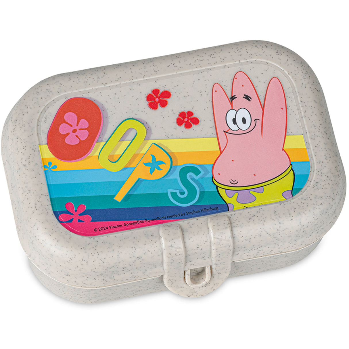 Koziol Organic Sand Lunch Box Set Pascal Ready Mini Spongebob Patrick