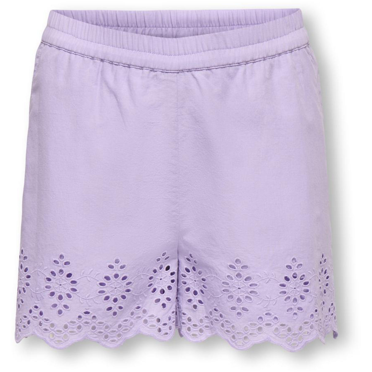 kids ONLY Lilac Breeze Koglou Life Emb Shorts Wvn
