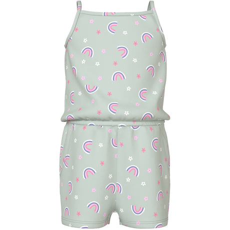 Name It Pale Aqua Rainbow Nmfvigga Strap Suit