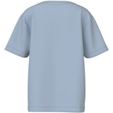 Name It Blue Fog Dino Skate Nmmvanyo Ss Nreg Top