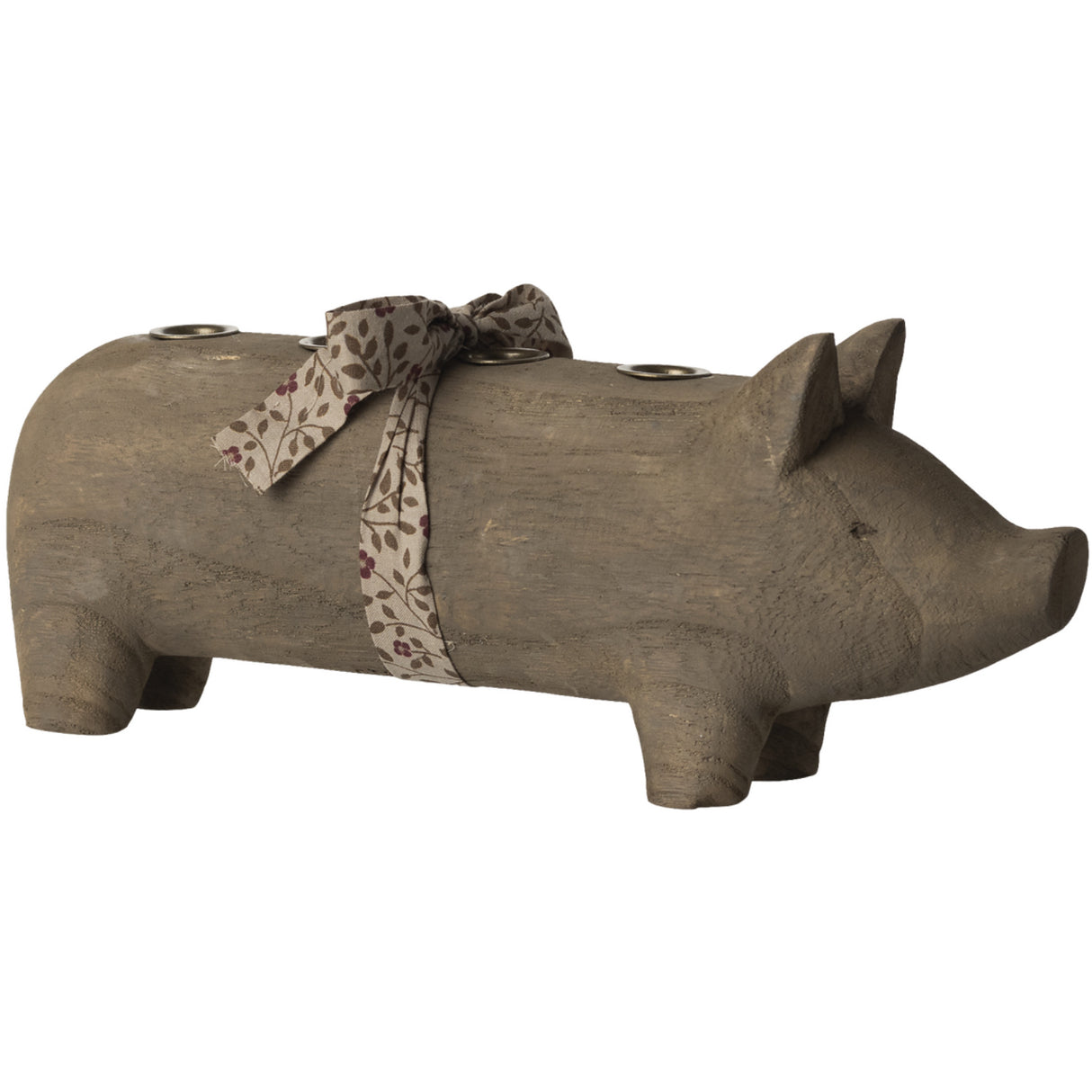 Maileg Trælysestage, Gris, Advent - Natur