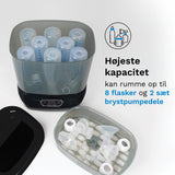 Baby Brezza Black Sterilizer Dryer Advanced